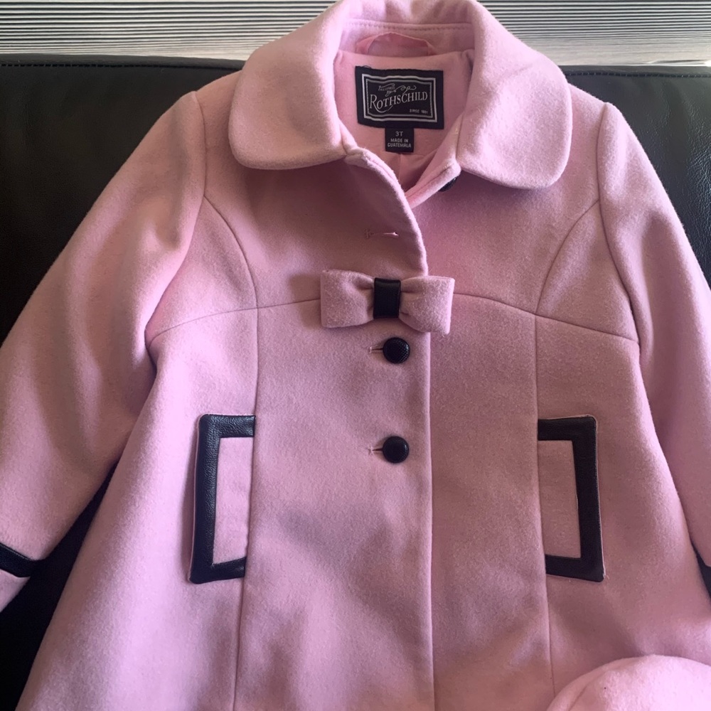 Pink Coat & Hat